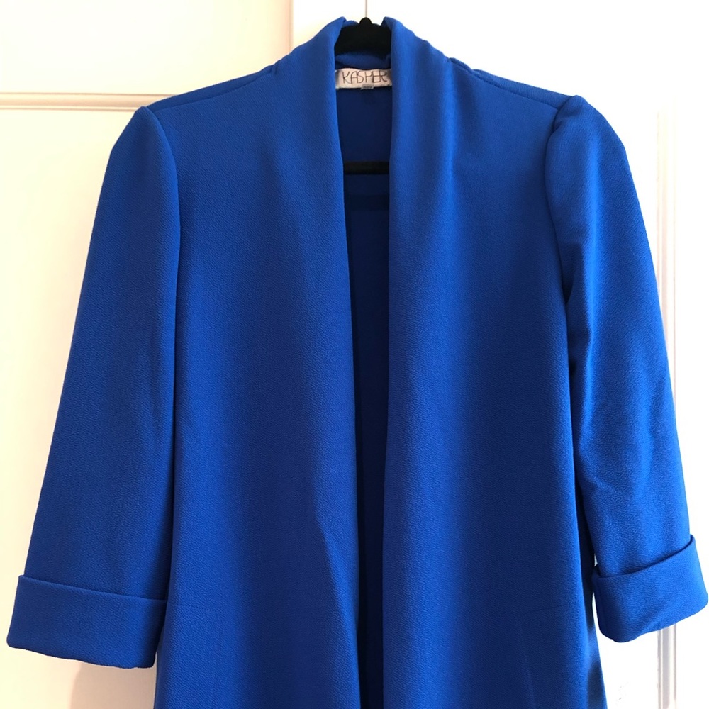 Open Front Jacket Petite Small